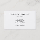 lila Quarzstein Visitenkarte (Rückseite)