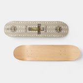 Lila QuerSkateboards Skateboard (Horizontal)