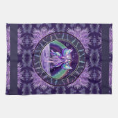 Lila Rain Fee Küchentuch (Horizontal)