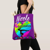 LILA RAINBOW I LIEBE GYMNASTICS-DESIGN TASCHE (Von Nahem)
