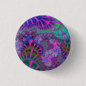 Lila Rainbow Melt Button (Vorderseite)