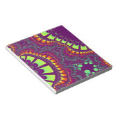 Lila Rainbow Remix Notizblock (angewinkelt)