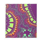 Lila Rainbow Remix Notizblock (Vorderseite)