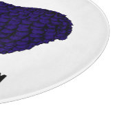 Lila Ram Chinese Year Zodiac Cutting Board Schneidebrett (Ecke)