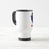 Lila Ram Chinese Year Zodiac Travel Mug Reisebecher (Vorderseite Links)