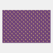 Lila Ramadan Eid Happy Eid Islamic Geschenkpapier Set (Vorderseite 2)