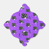 Lila Rasenschüsseln, Gastgeschenk Geschenkschachtel (Ungefaltet)