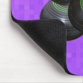 Lila Rasenschüsseln, Mousepad (Ecke)