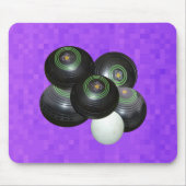 Lila Rasenschüsseln, Mousepad (Vorne)