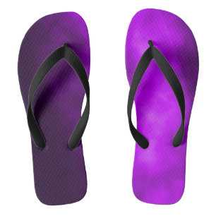 Lila Rauch-Flip-Flops Badesandalen