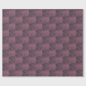 Lila Rauch-Mattpapier Geschenkpapier (Flach)