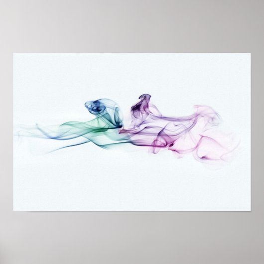 Lila Rauch Poster (Vorne)