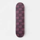 Lila Rauchskateboard Skateboard (Vorne)