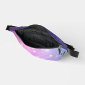 Lila Raum Bauchtasche (Offen)