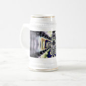 Lila Raum Bierglas (Vorderseite Links)