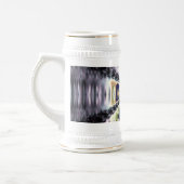 Lila Raum Bierglas (Links)