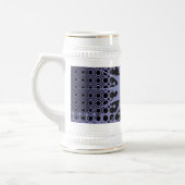 Lila Raum Bierglas (Links)