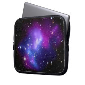 Lila Raum der Galaxie-Gruppen-J0717 Laptopschutzhülle (Vorderseite Links)