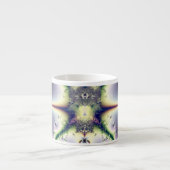 Lila Raum Espressotasse (Vorderseite)