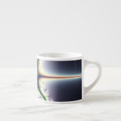 Lila Raum Espressotasse (Rechts)