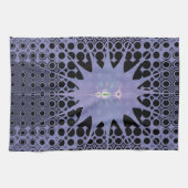 Lila Raum Geschirrtuch (Horizontal)