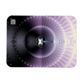 Lila Raum Magnet (Horizontal)