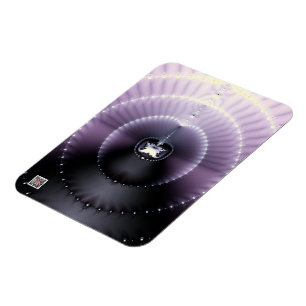 Lila Raum Magnet
