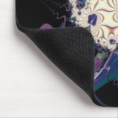Lila Raum Mousepad (Ecke)