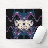 Lila Raum Mousepad (Mit Mouse)