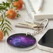 Lila Raumaufnahme Schlüsselanhänger (Vorderseite rechts)