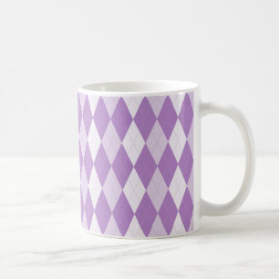 Lila Raute Blassviolett Kleiner Diamant Kaffeetasse