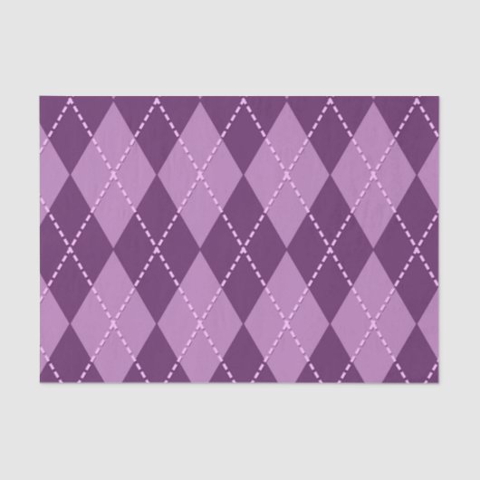 Lila Raute (Design 13 der Lila Serie) Seidenpapier (Vorderseite)