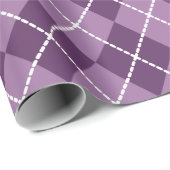 Lila Raute Geschenkpapier (Rolleneckpunkt)