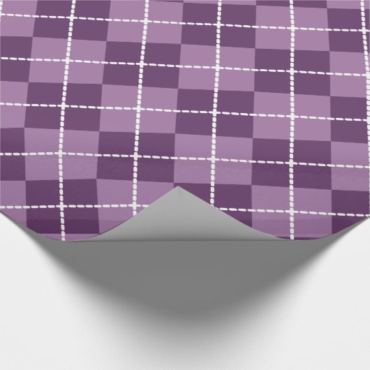 Lila Raute Geschenkpapier (Ecke)
