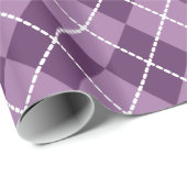 Lila Raute Geschenkpapier (Rolleneckpunkt)