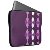 Lila Raute Laptopschutzhülle (Vorne Rechts)