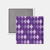 Lila Raute Magnet (Vorderseite/Rückseite)
