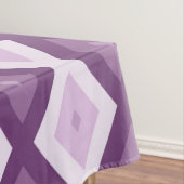 Lila Rautenmuster Tischdecke (Beispiel)