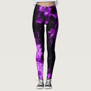 Lila Rave-Stern-NeonLeggings Leggings