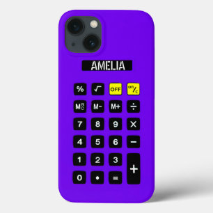 Lila Rechner mit Keypad Case-Mate iPhone Hülle