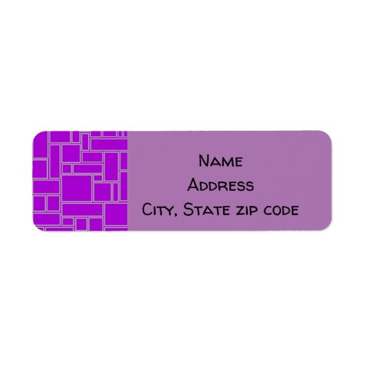 Lila Rechtecke (Vorne)