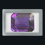 Lila rechteckiges Amethyst Edelsteingürtel Rechteckige Gürtelschnalle<br><div class="desc">Lila rechteckiges Amethyst Edelsteingürtel</div>
