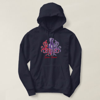 Lila Red Great Dane Hoodie