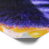 Lila Red Panda Poster (Ecke)