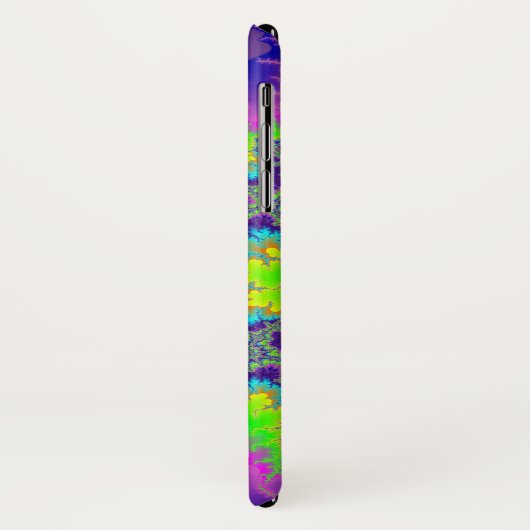 Lila Reef Starfish Case-Mate iPhone Hülle (Hinten/Links)