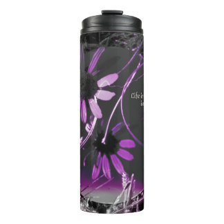Lila Reflektion Thermosbecher