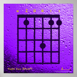 Lila Regen (Bb add9) Poster