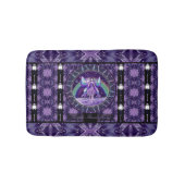 Lila Regen Fairy Badematte (Vorderseite)