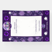 Lila Regen Fairy Banner (Horizontal)