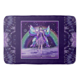Lila Regen Fairy Bath Mat Badematte